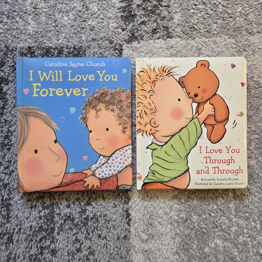 Children's Books Set - I Will Love You Forever & I Love You Through and Through
